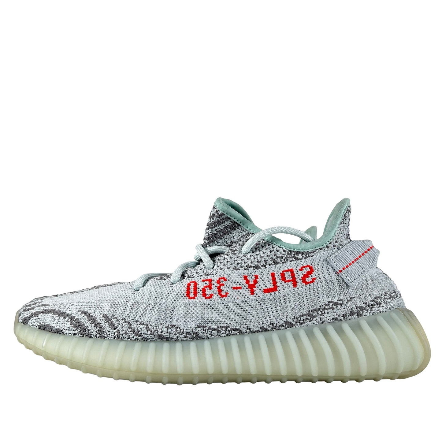 B37571 adidas Yeezy Boost 350 V2 Blue Tint (2017/2023) [CONDITIONAL] - 9.5 M (Slight Yellowing)