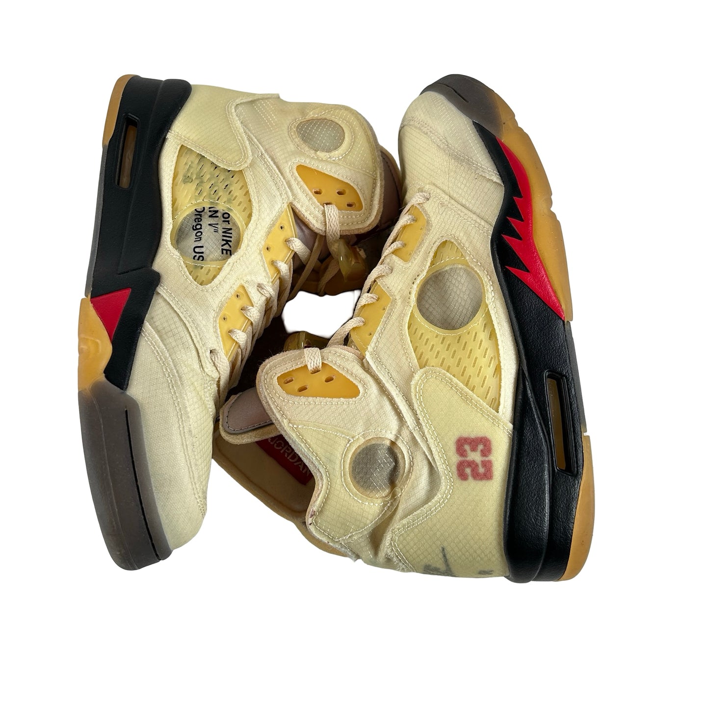 DH8565 100 Jordan 5 Off-Blanco Vela