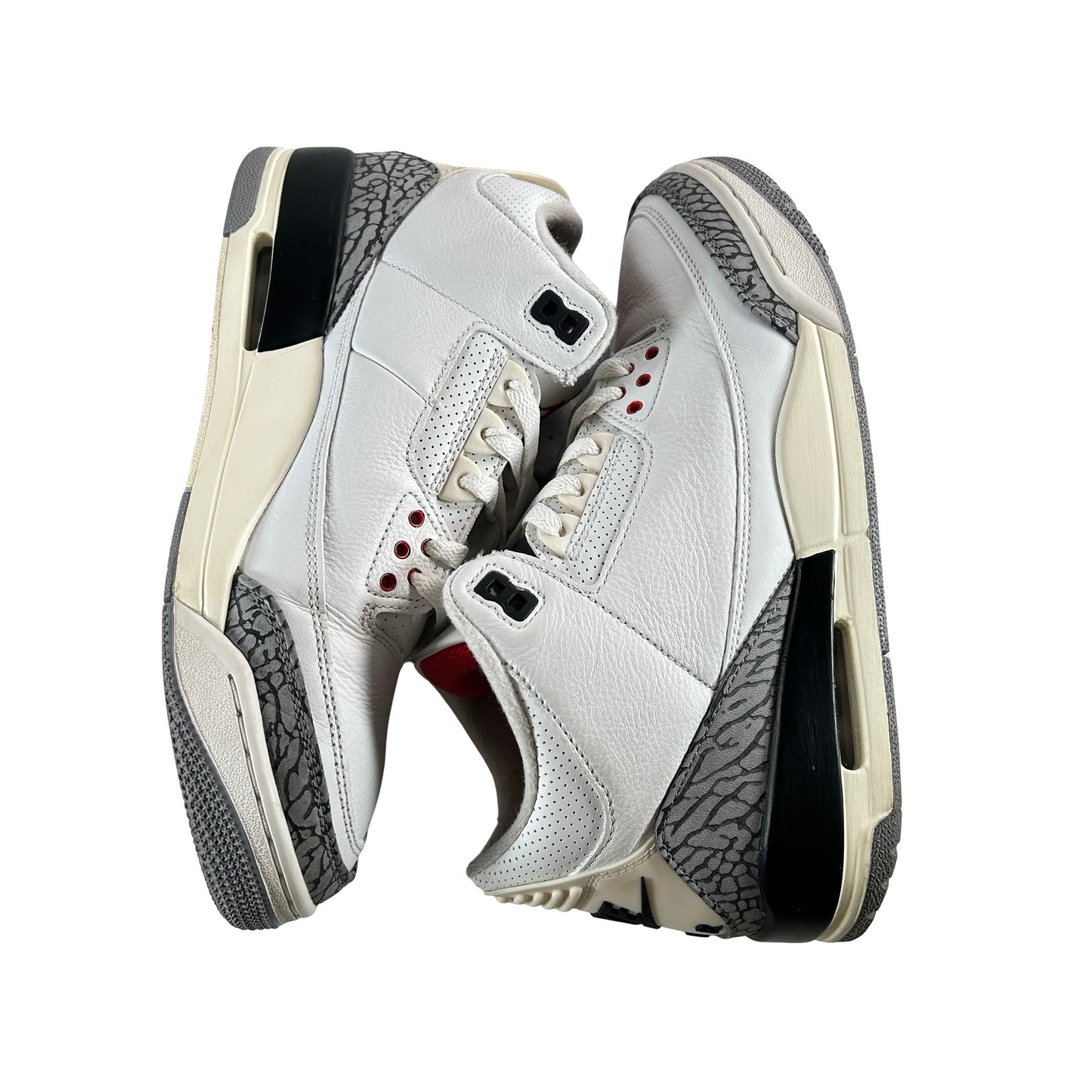 DN3707 100 Jordan 3 Retro White Cement Reimagined [USED] - 9 M (Used14)
