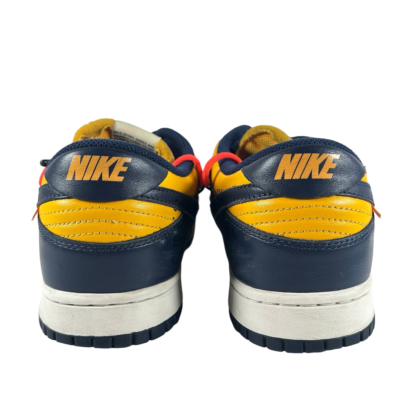CT0856 700 Dunk Low Off-White University Gold [USED] - 10.5 M (Used)