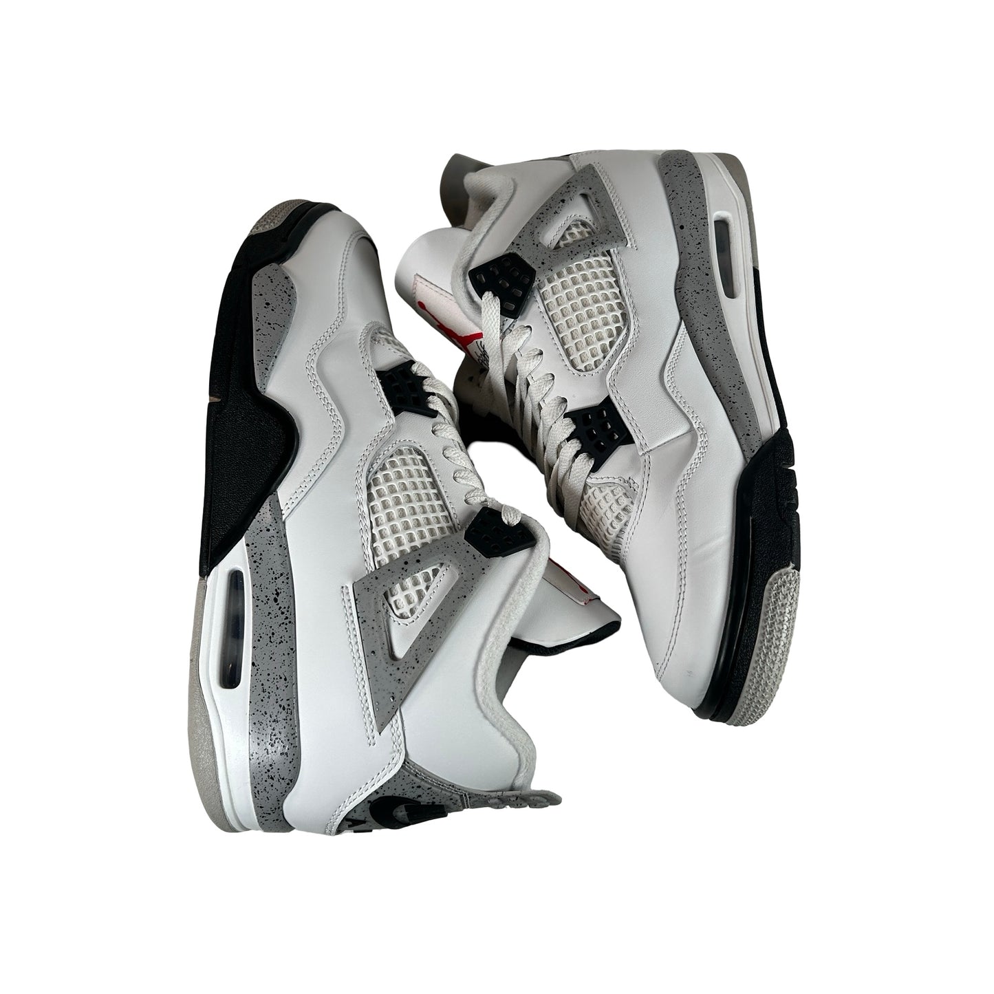 FV5029 100 Jordan 4 Retro White Cement (2025) [USED] - 9.5 M (Used16)