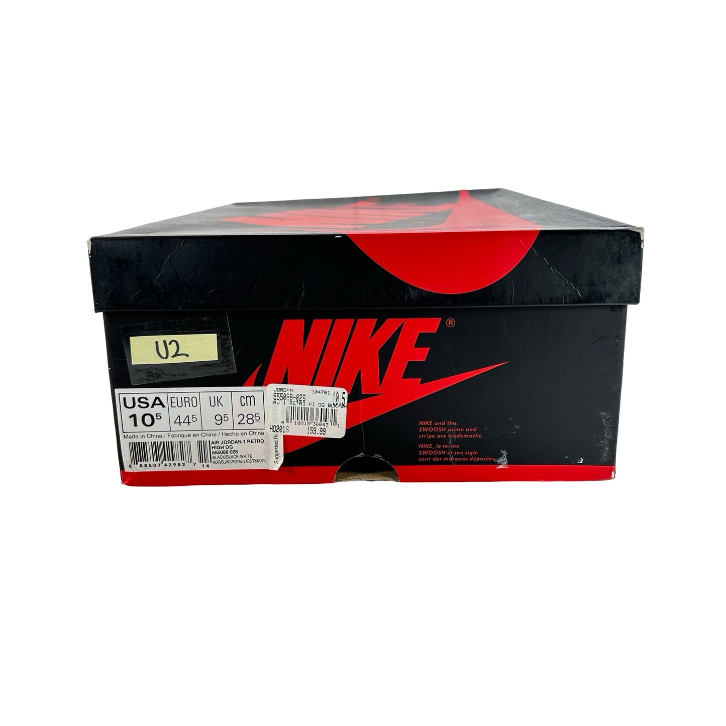 555088 026 Jordan 1 Retro Top 3 [USED] - 10.5 M (Used2)