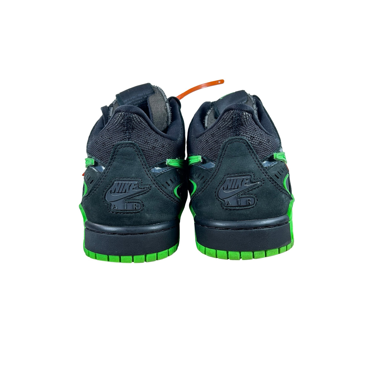CU6015 001 Nike Air Rubber Dunk Off-White Green Strike [USED] - 12 M (Used5)