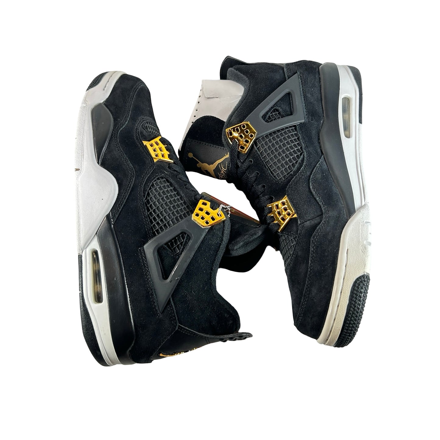 308497 032 Air Jordan 4 Retro Royalty - 9 M (Yellowing) (No Box)