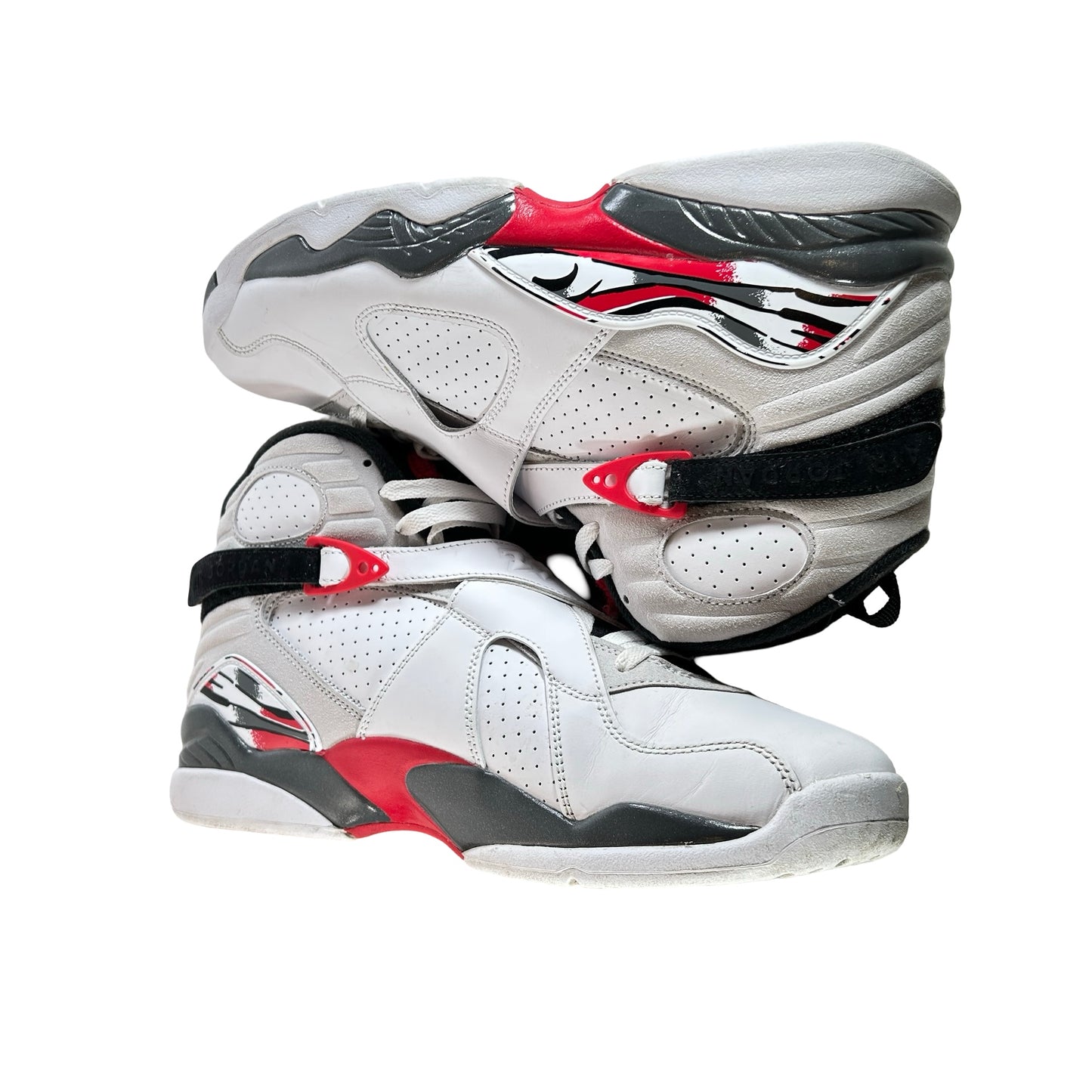 305381 100 Jordan 8 Retro White True Red (2025) [USED] - 11.5 M (Used4)