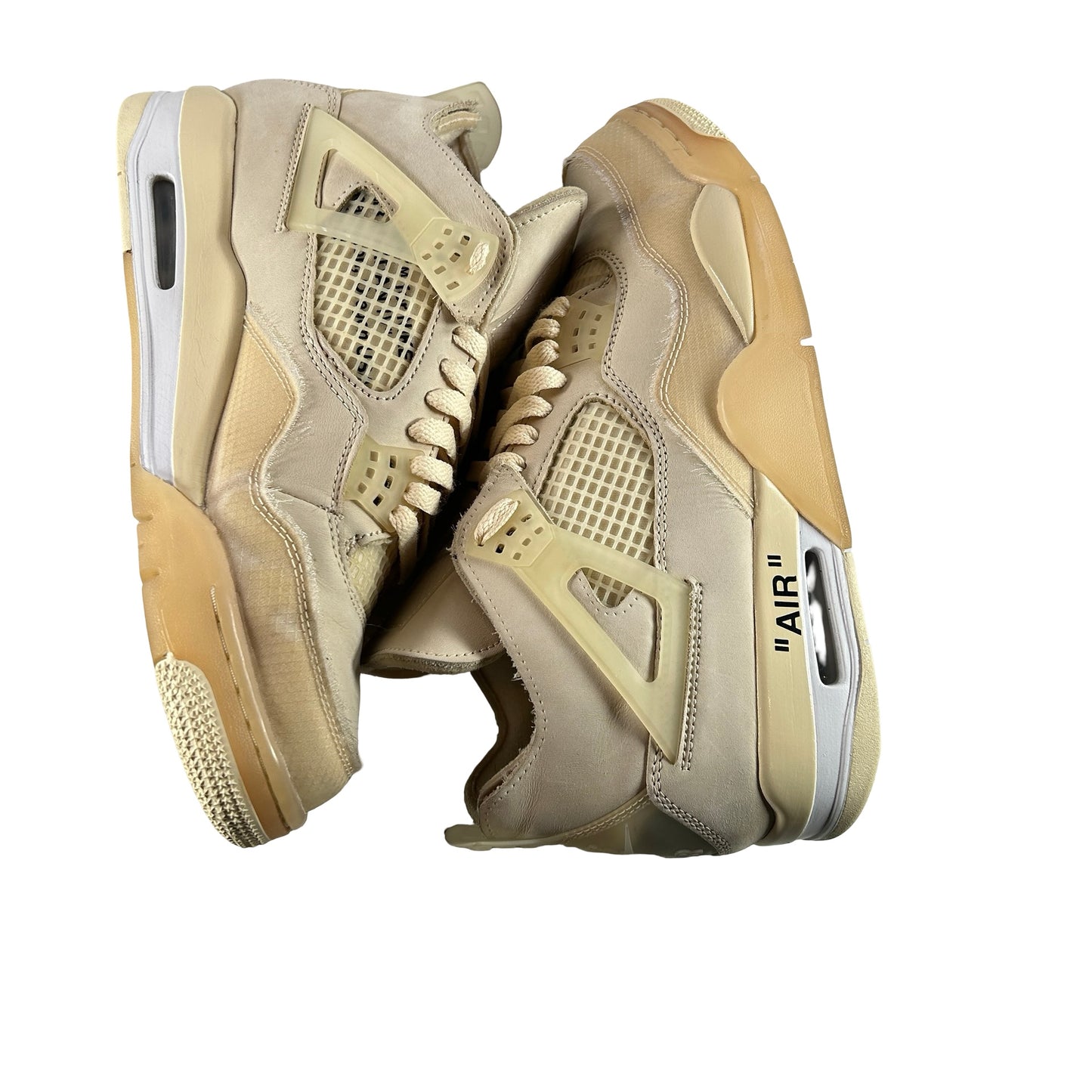 CV9388 100 Jordan 4 Retro Off-White Sail (Women's) [USED] - 10.5 W (Used8)
