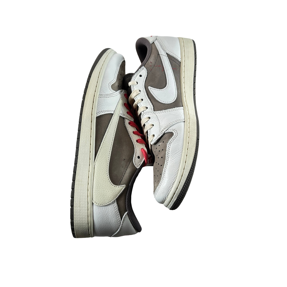 DM7866 162 Jordan 1 Retro Low OG SP Travis Scott Reverse Mocha [USED] - 11.5 M (Used) (Replace Box)