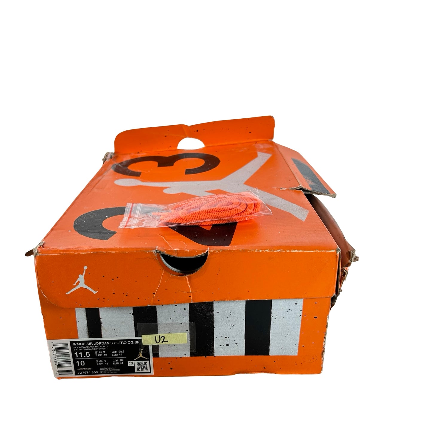 FZ7974 300 Jordan 3 Retro Nina Chanel Abney Bicoastal (Women's) [USED] - 11.5 W / 10 M (Used2)