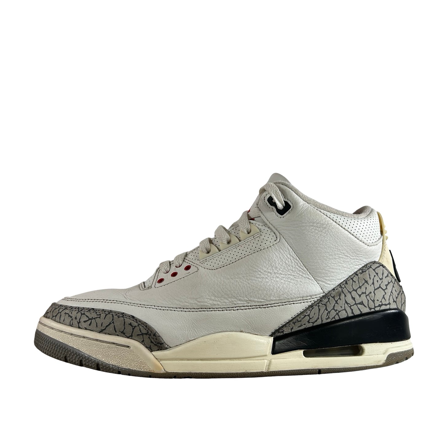 DN3707 100 Jordan 3 Retro White Cement Reimagined [USED] - 10.5 M (Used) (Replace Box)