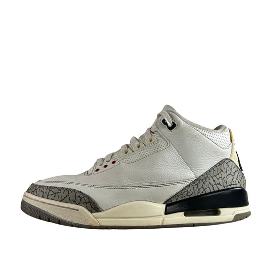 DN3707 100 Jordan 3 Retro White Cement Reimagined [USED] - 10.5 M (Used) (Replace Box)