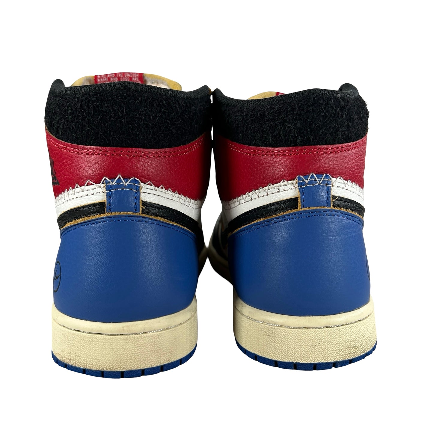 IO7847 002 Jordan 1 Retro High OG SP Fragment x Union LA Varsity Red Sport Royal [USED] - 11 M (Used2)