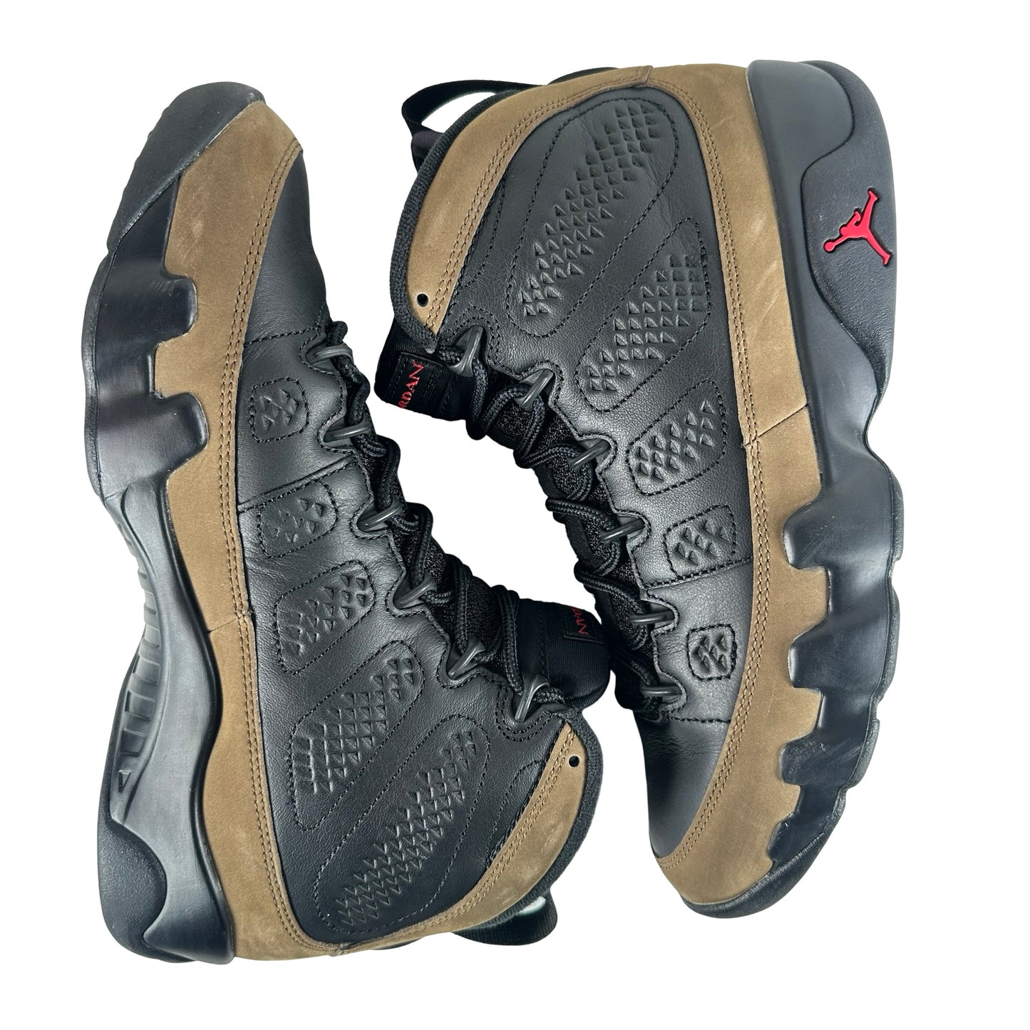 HV4794 030 Air Jordan 9 Retro Olive (2024) [USED] - 8.5 M (Used2)