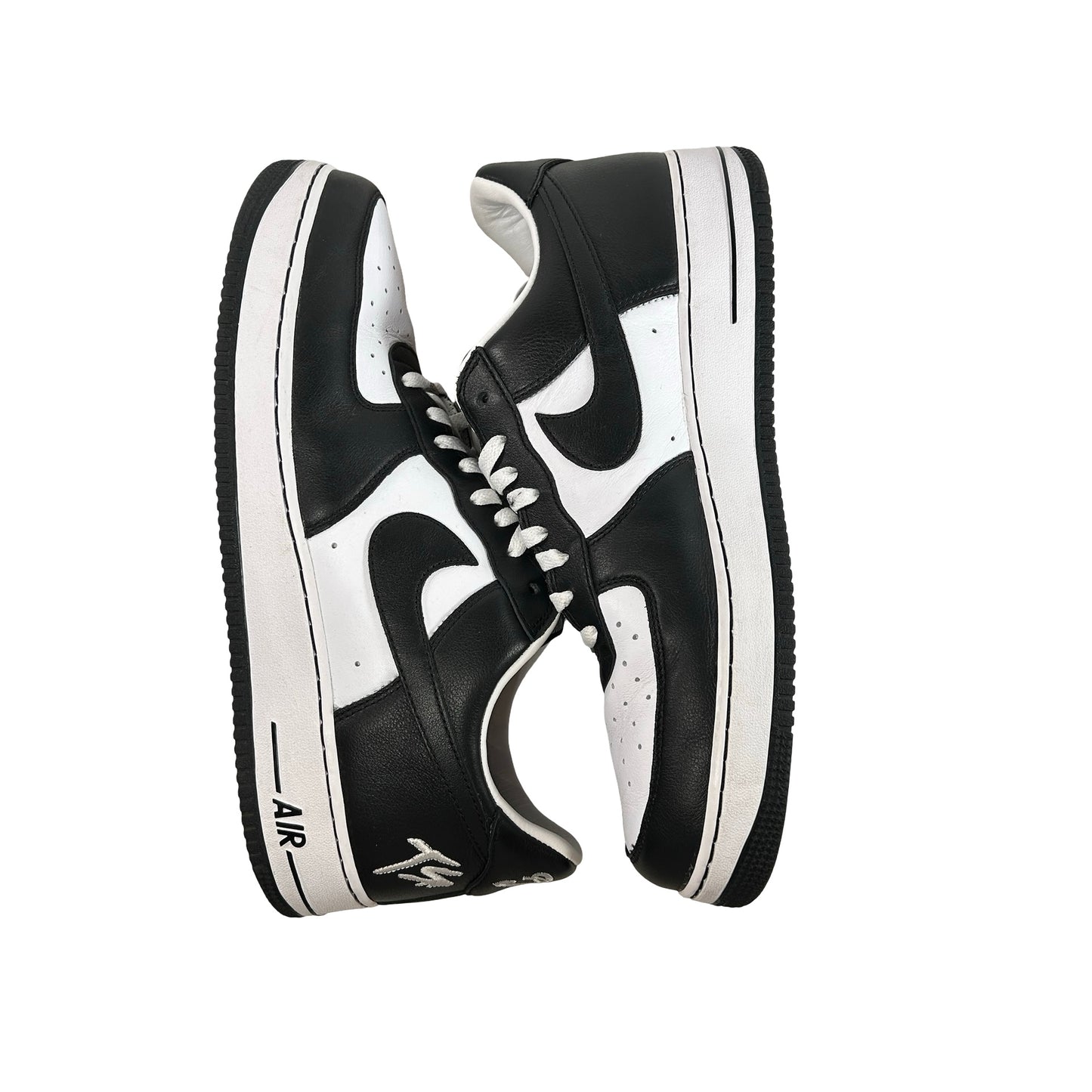 FJ5756 100 Nike Air Force 1 Low Terror Squad Blackout [USED] - 14 M (Used)