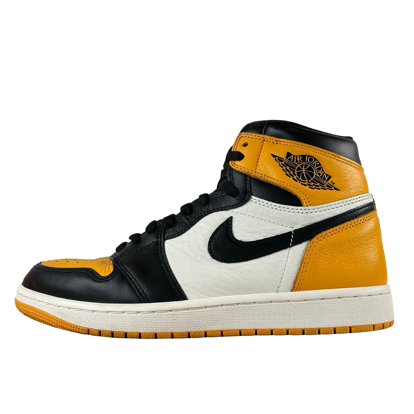 555088 711 Jordan 1 Retro High OG Yellow Toe [USED] - 9.5 M (Used2)