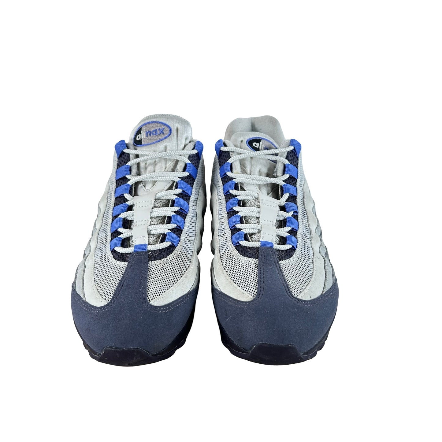 HM4740 009 Nike Air Max 95 OG Big Bubble Photon Dust Purple Dynasty [USED] - 9.5 M (Used)
