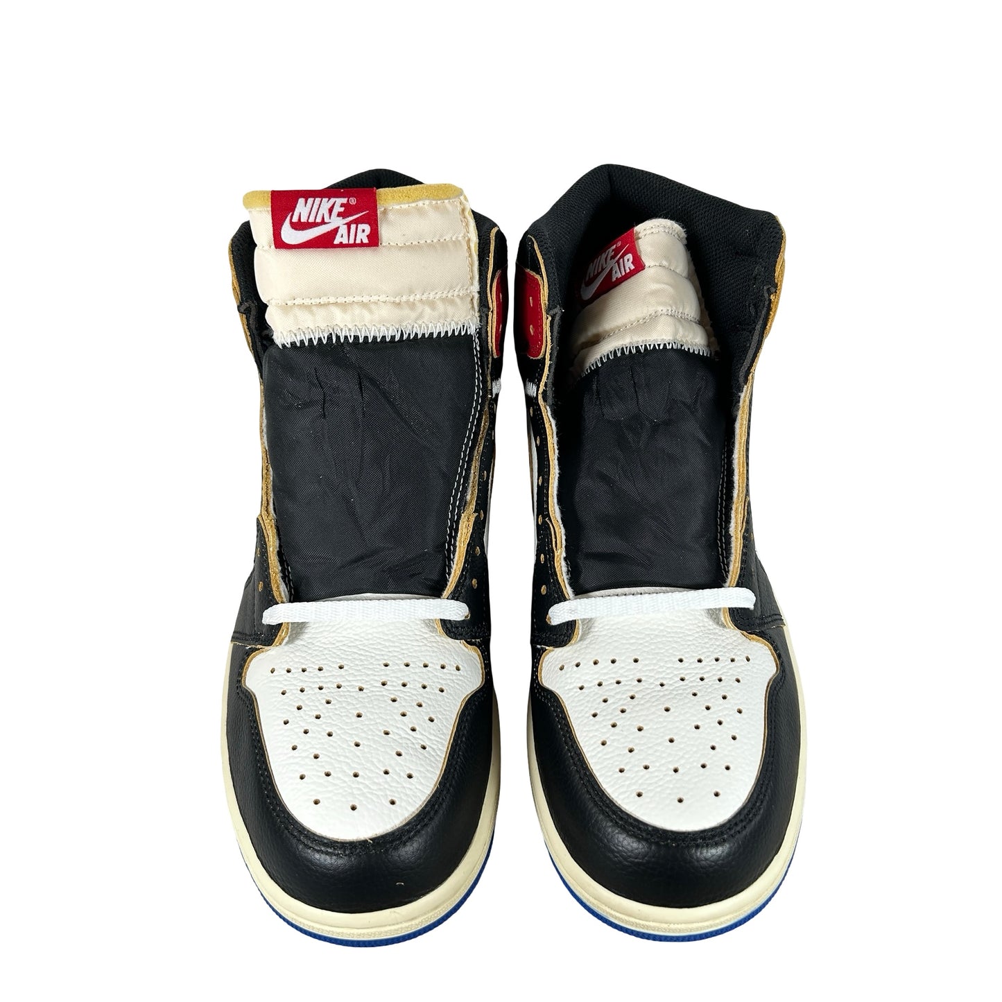IO7847 002 Jordan 1 Retro High OG SP Fragment x Union LA Varsity Red Sport Royal [USED] - 11.5 M (Used)