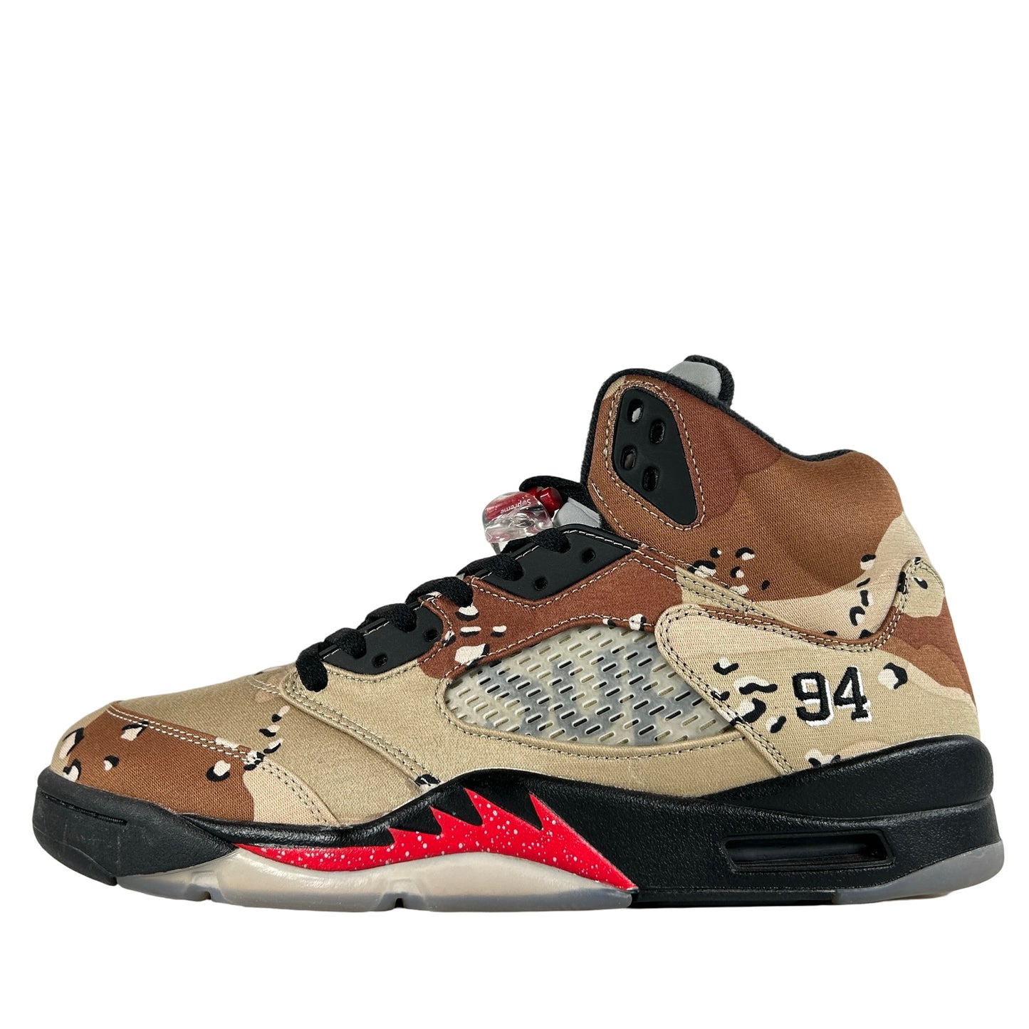 824371 201 Jordan 5 Retro Supreme Desert Camo [USED] - 11.5 M (Used) (No Box)