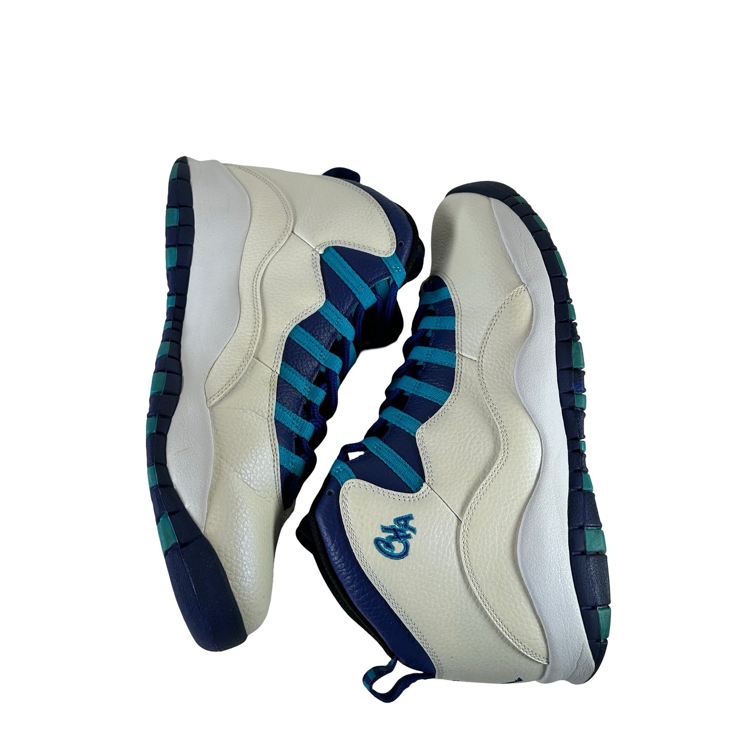 310805 107 Jordan 10 Retro Charlotte (2016) [USED] - 11 M (Used) (Replace Box) (Missing Right Foot)