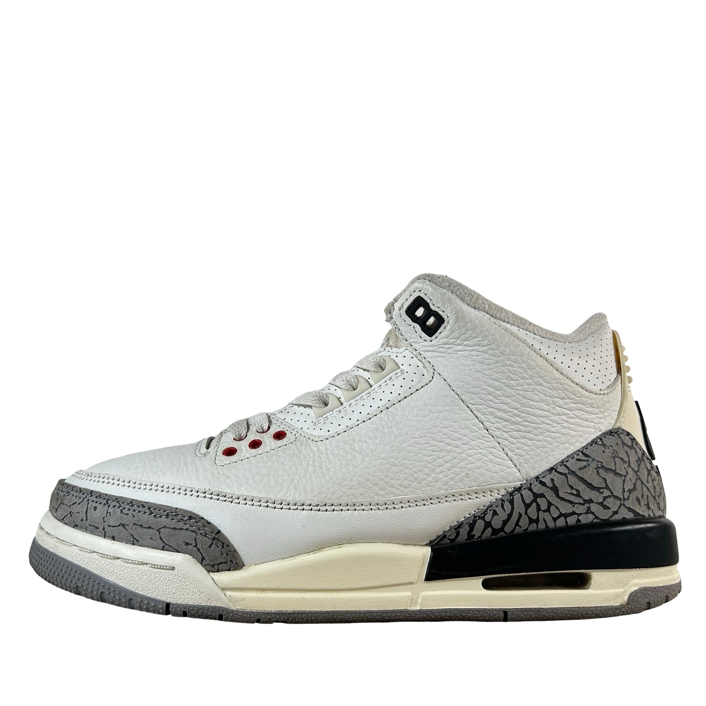 DM0967 100 Jordan 3 Retro White Cement Reimagined (GS) [USED] - 7 Y (Used10)