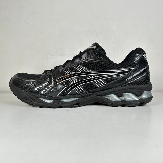 1201A019 006 ASICS Gel-Kayano 14 Black Pure Silver [USED] - 13 M (Used)