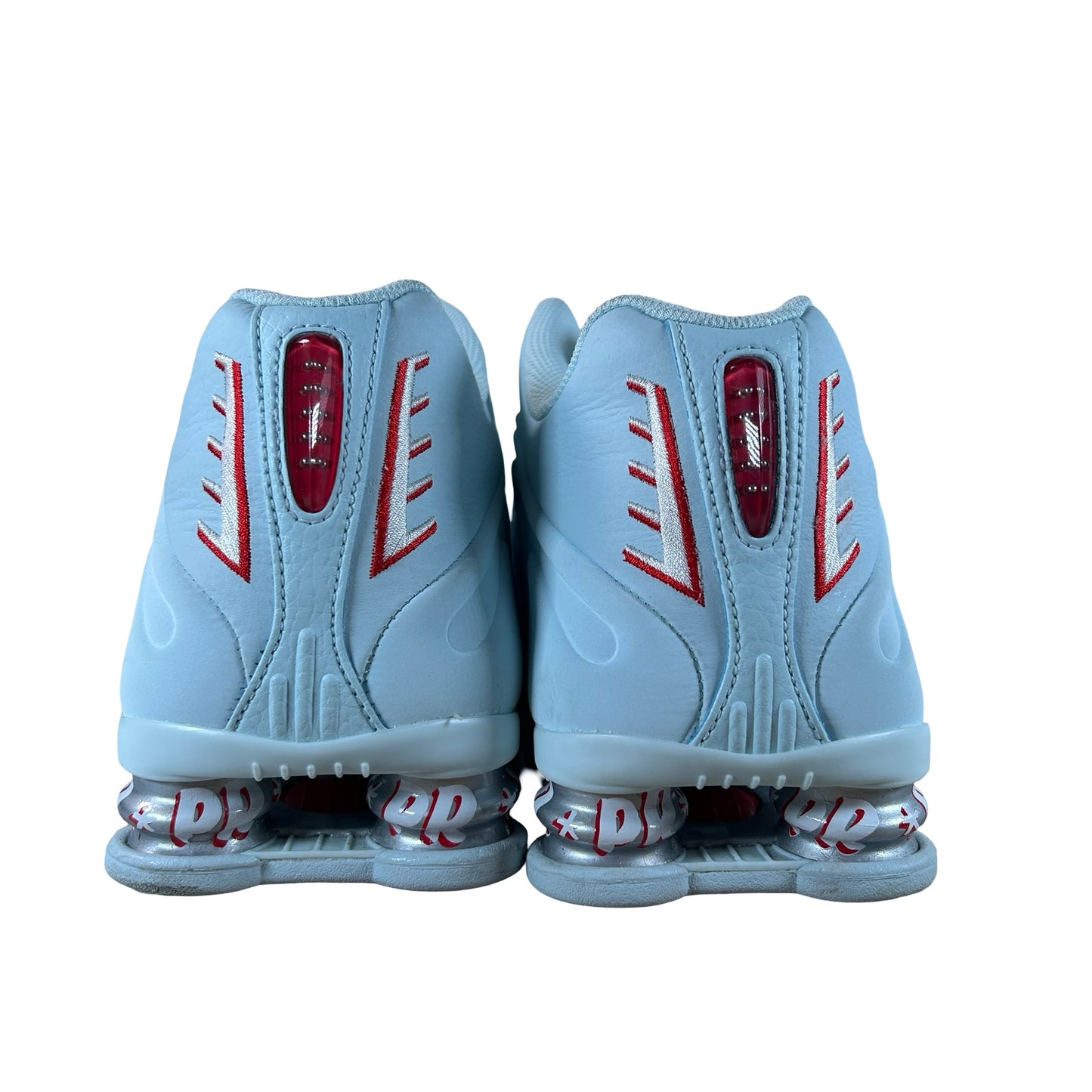 IQ1867 474 Nike Shox R4 Puerto Rico [USED] - 10 M (Used) (No Box)