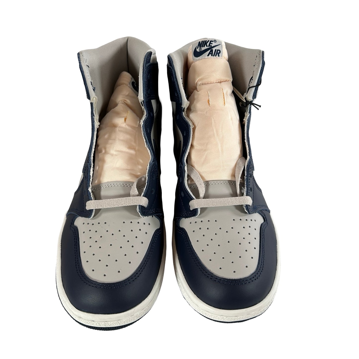 BQ4422 400 Jordan 1 High 85 Georgetown [CONDITIONAL] - 9.5 M (Right Toe Box Spot)