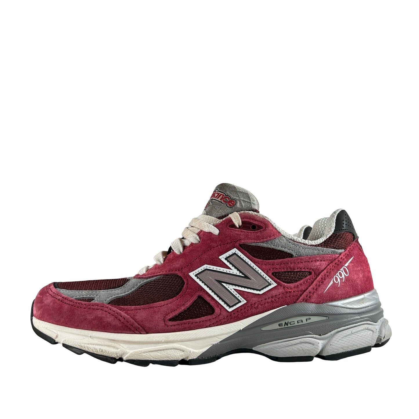 M990TF3 New Balance 990v3 MiUSA Teddy Santis Scarlet [USED] - 9 M (Used)