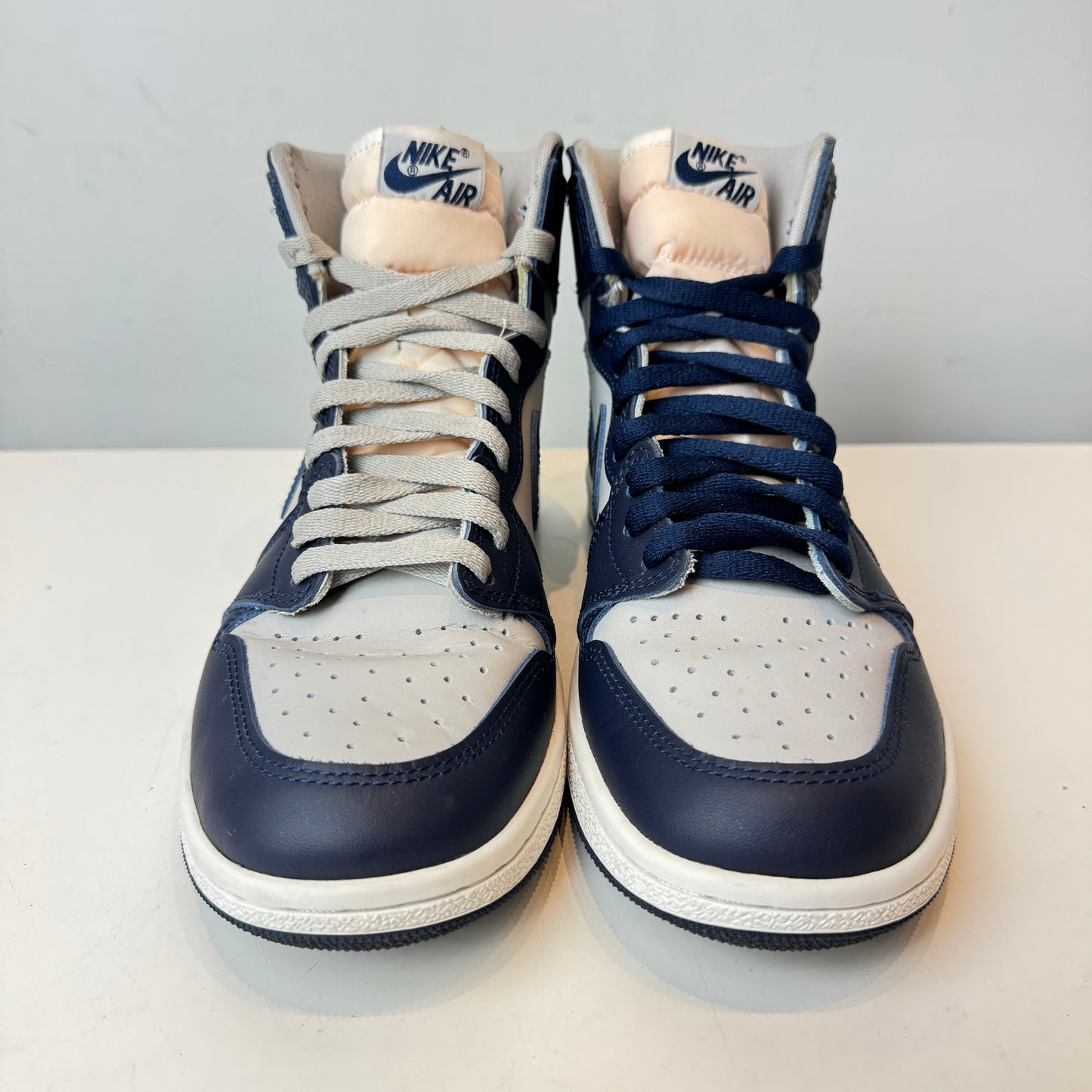 BQ4422 400 Jordan 1 High 85 Georgetown [USED] - 7.5 M (Used) (No Box) (No Insoles)