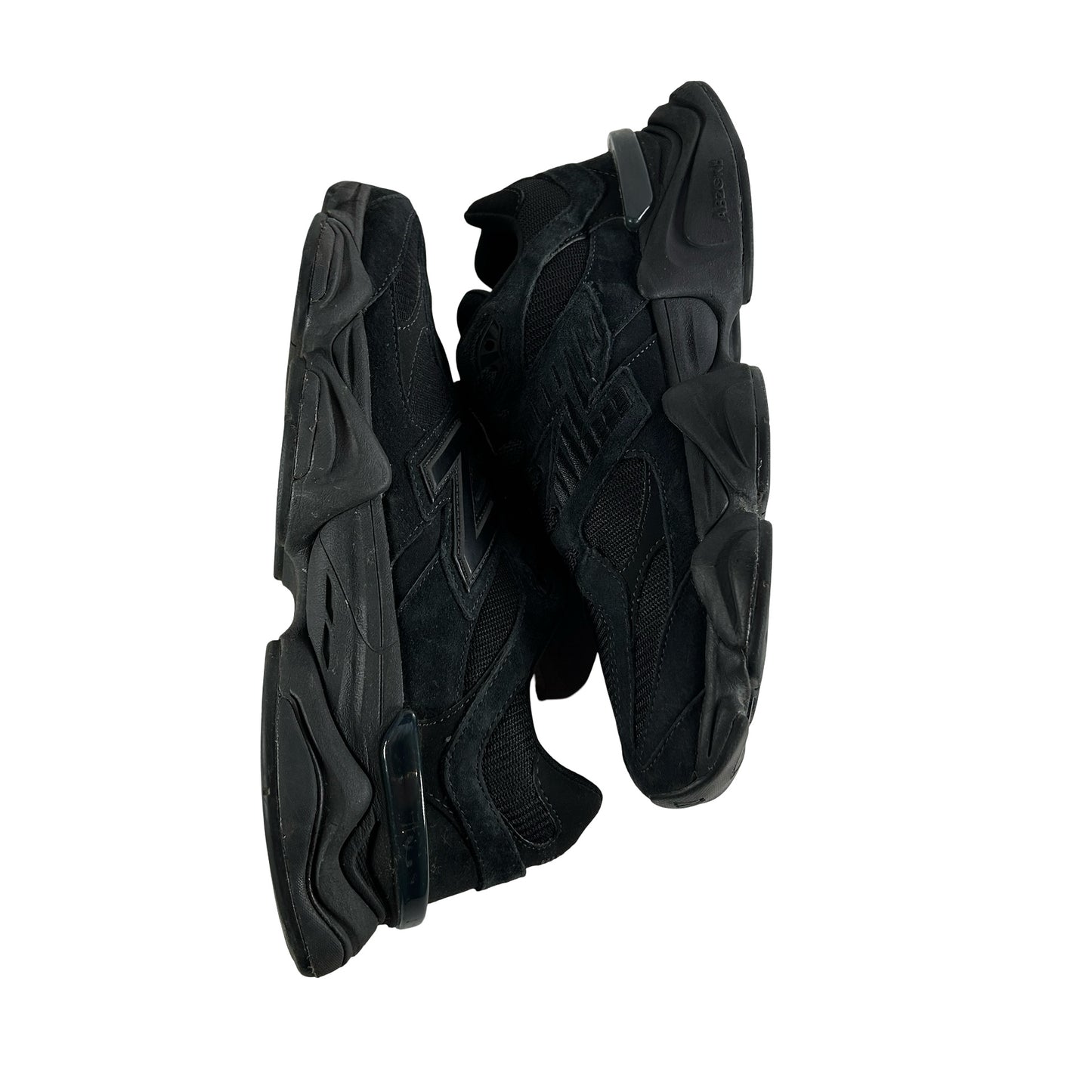 U9060BPM New Balance 9060 Triple Black [USED] - 9.5 M (Used)
