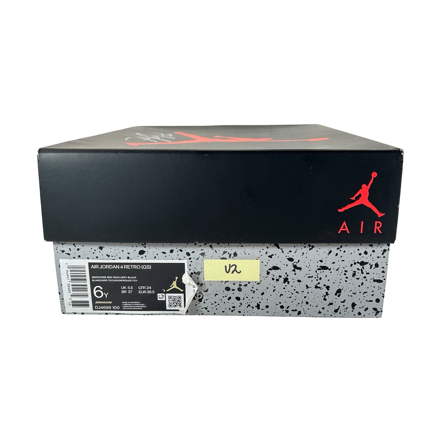 DJ4699 100 Jordan 4 Retro White Oreo (2021) (GS) [USED] - 6 Y (Used2)