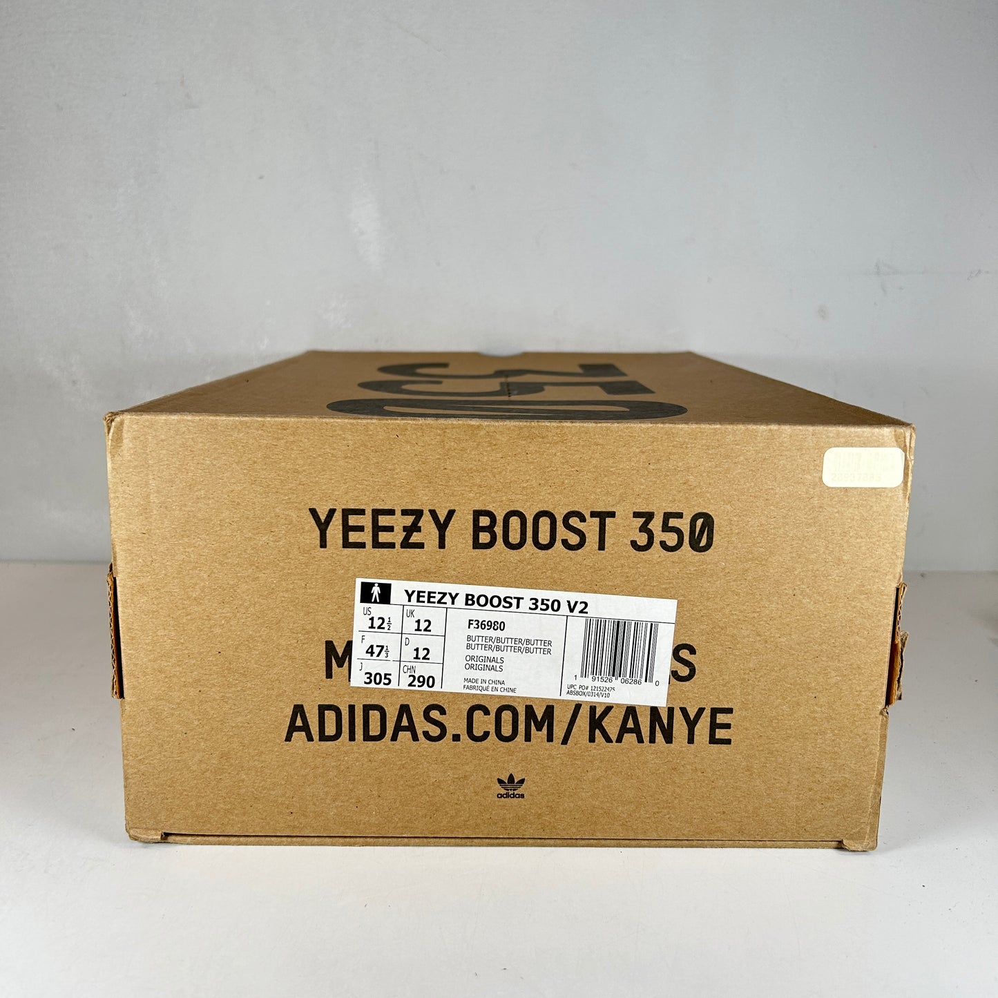 F36980 adidas Yeezy Boost 350 V2 Butter [USED] - 12.5 M (Used)