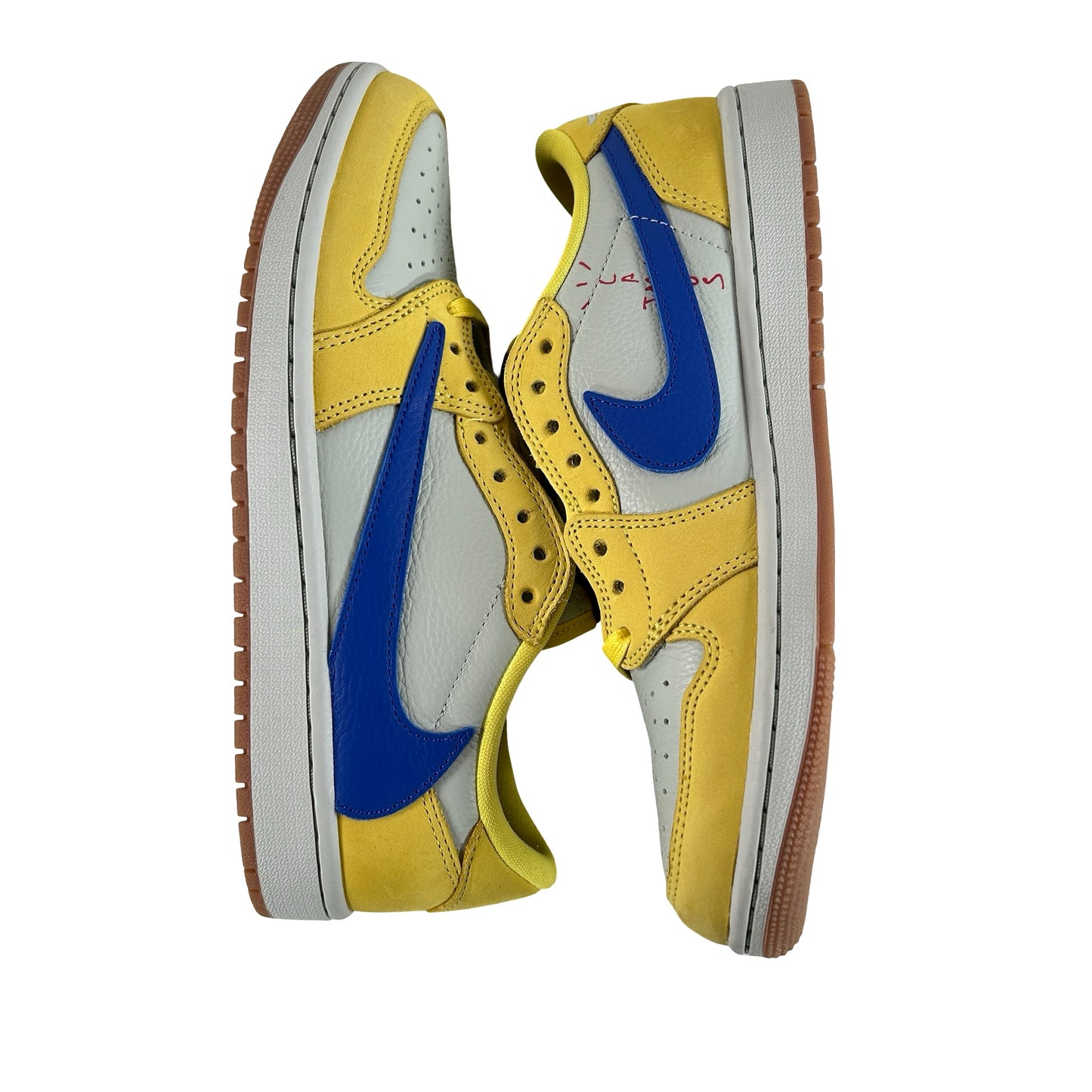 DZ4137 700 Jordan 1 Retro Low OG SP Travis Scott Canary (Women's) [USED] - 9 W (Used) (Replace Box)