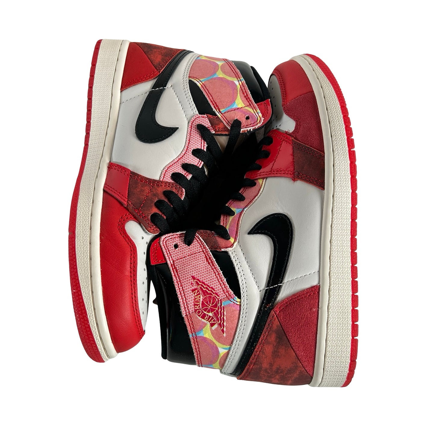 DV1748 601 Jordan 1 Hi Spider-Man Across the Spider-Verse [USED] - 7.5 M (Used)