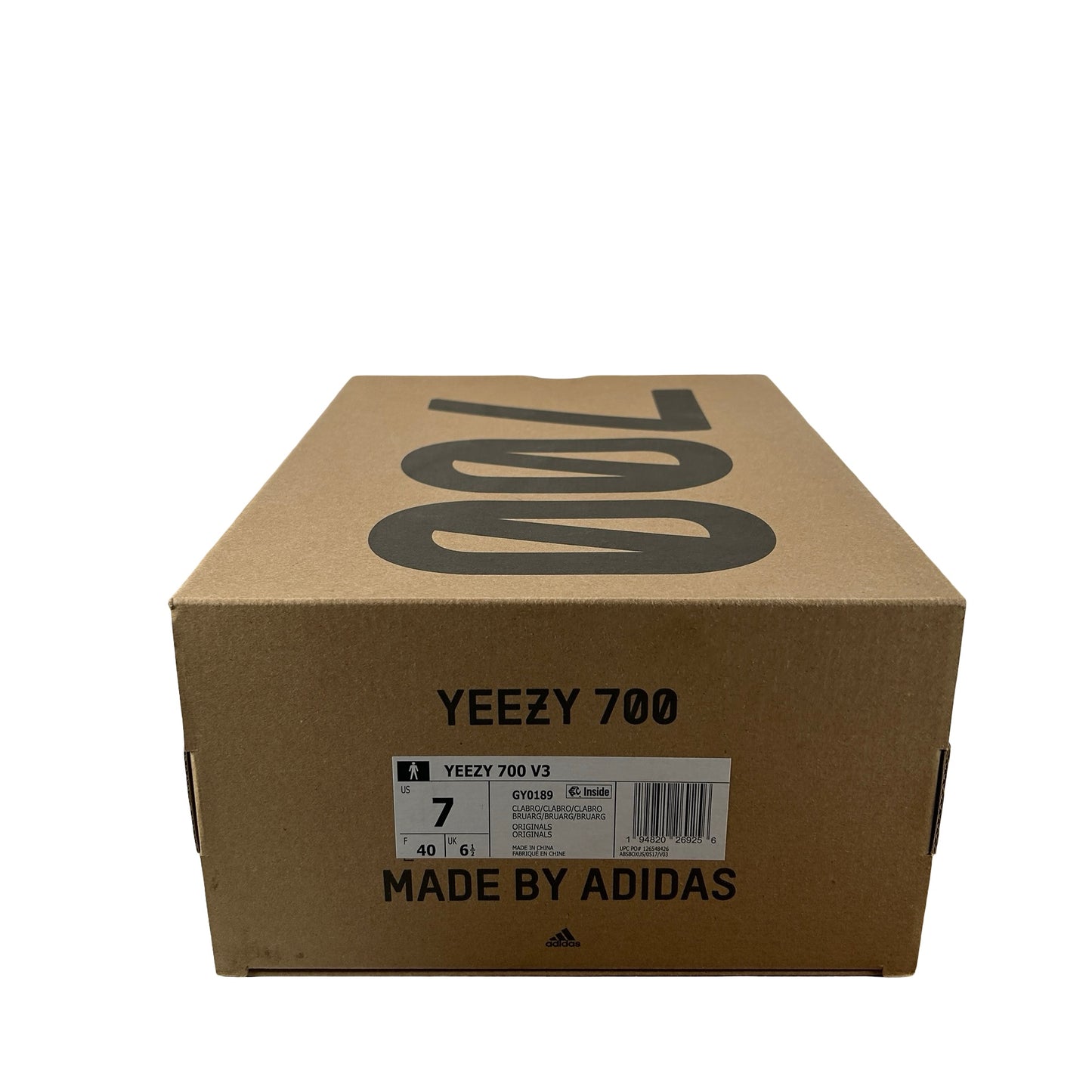 GY0189 adidas Yeezy 700 V3 Clay Brown [USED] - 7 M (Used)