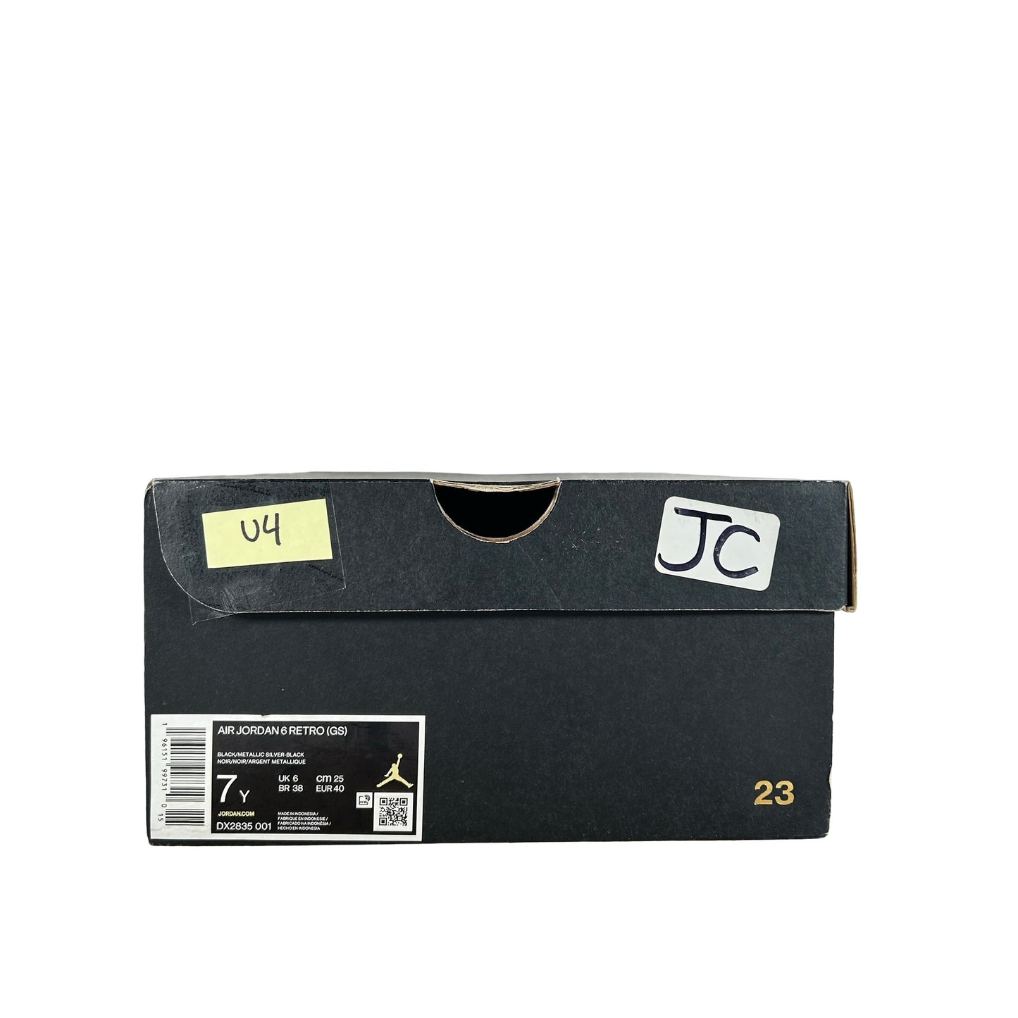 DX2835 001 Jordan 6 Retro Chrome (GS) [USED] - 7 Y (Used4)