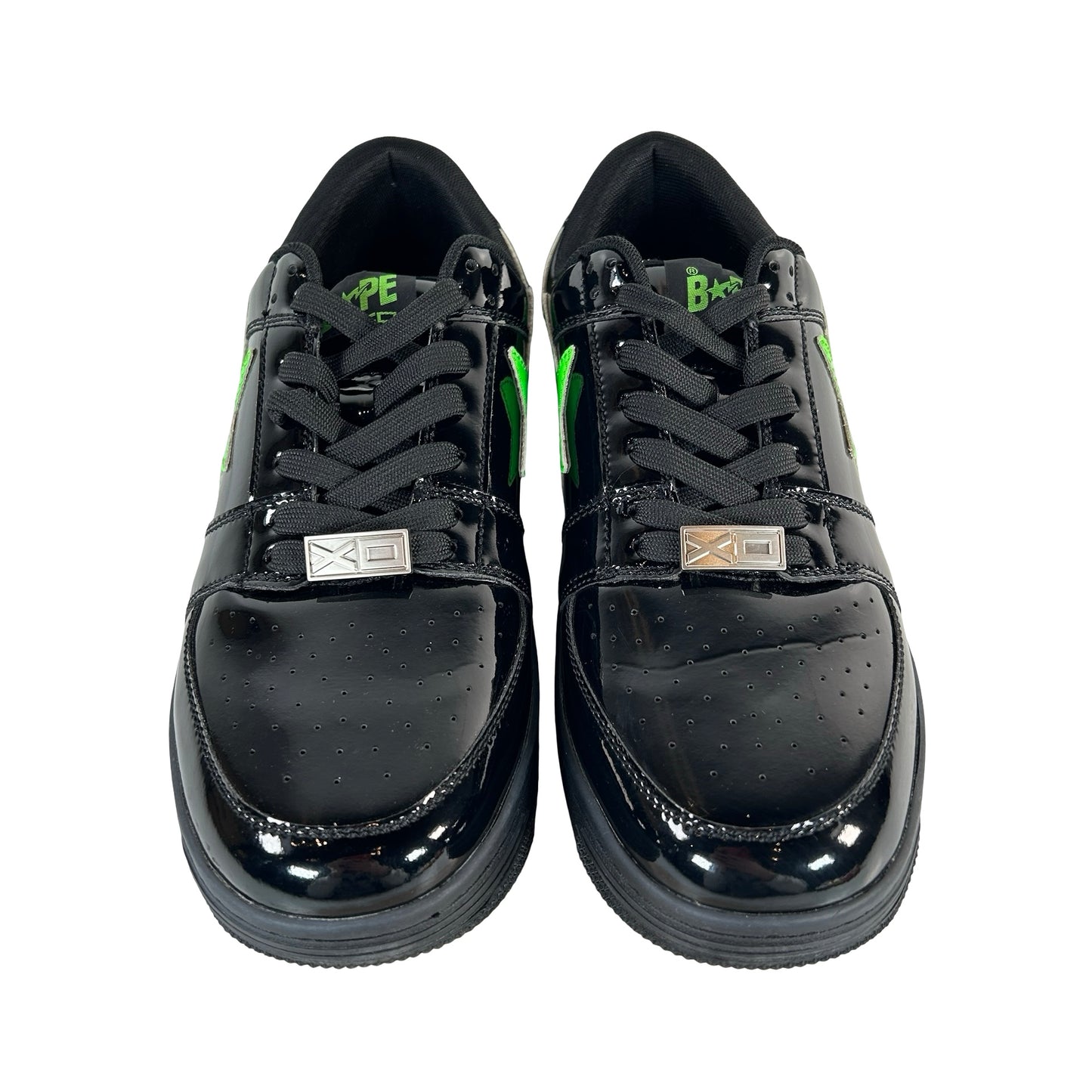 1G23191912 BLK A Bathing Ape Bape Sta Low Weeknd XO Black [USED] - 10.5 M (Used)