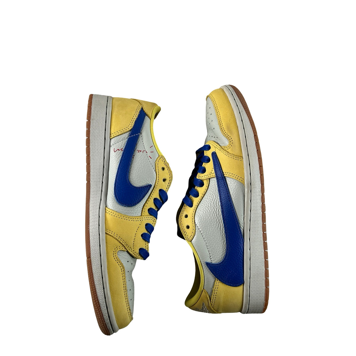 DZ4137 700 Jordan 1 Retro Low OG SP Travis Scott Canary (Women's) [USED] - 9.5 W (Used8)