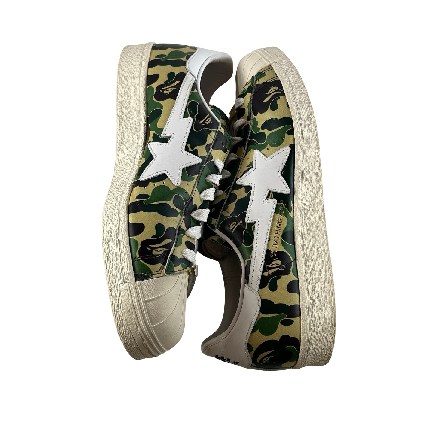 GZ8981 adidas Superstar Bape ABC Camo Green [USED] - 12 (Used) (No Box)