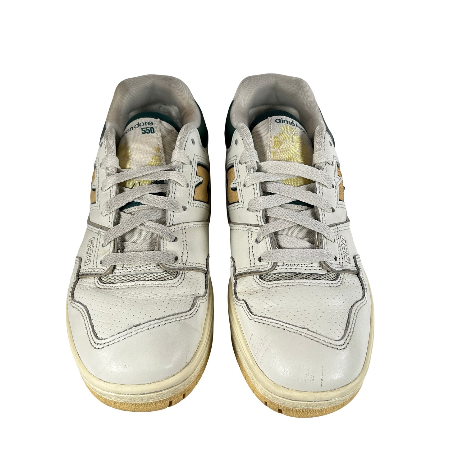 BB550A2 Aime Leon Dore New Balance 550 Natural Green [USED] - 6 M (Used) (Replace Box)