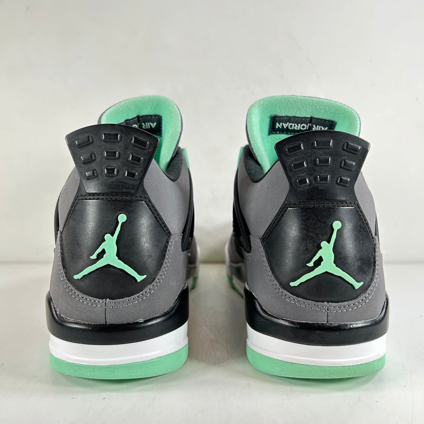 308497 033 Jordan 4 Retro Green Glow [USED] - 12 M (VNDS)