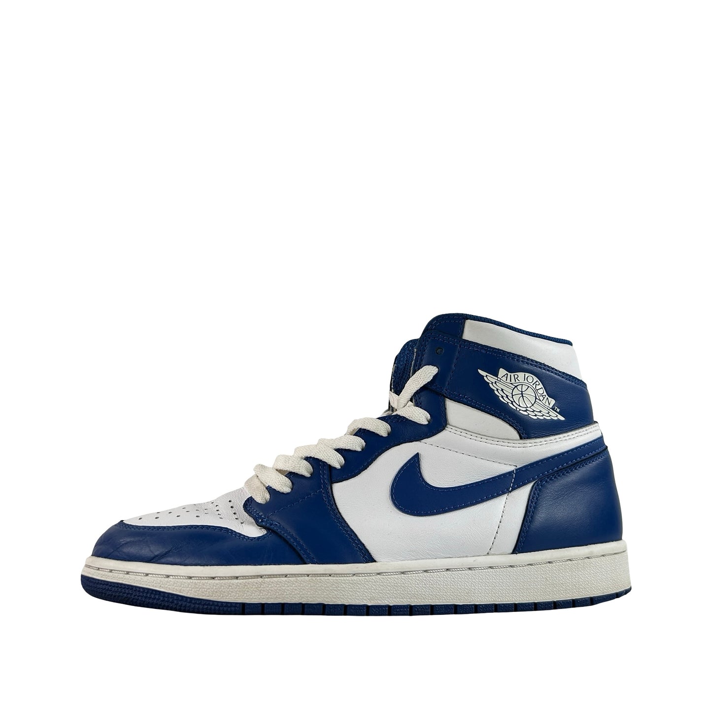 555088 127  Jordan 1 Retro Storm Blue [USED] - 10 M (Used) (Replace Box)