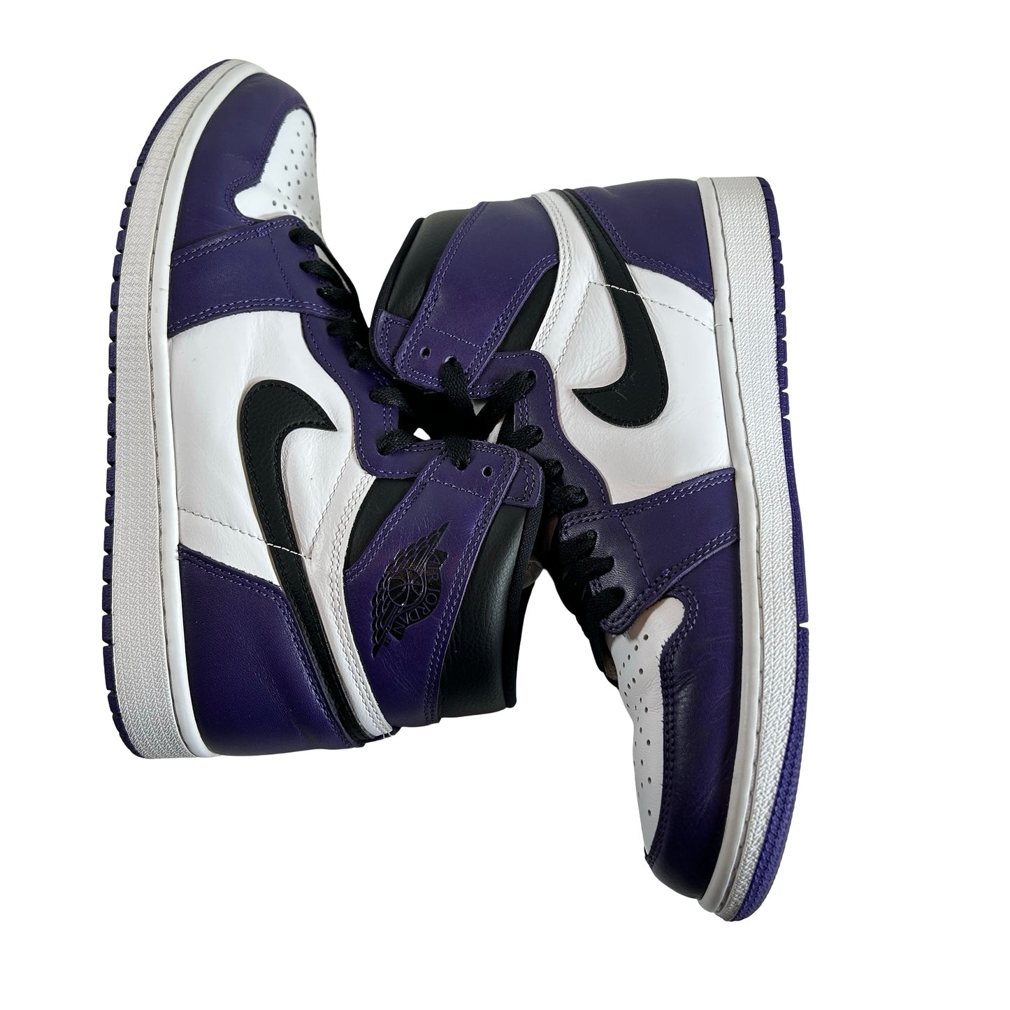 555088 500 Jordan 1 Court Purple [USED] - 10 M (Used4)