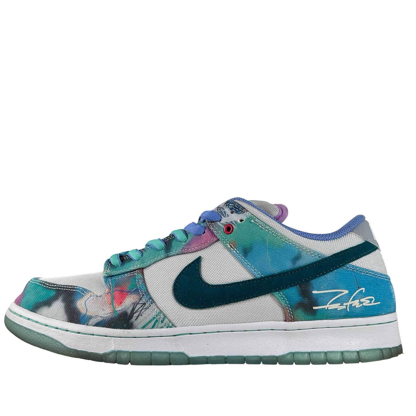 HF6061 400 Nike SB Dunk Low Futura Laboratories Bleached Aqua [USED] - 13 M (Used3)
