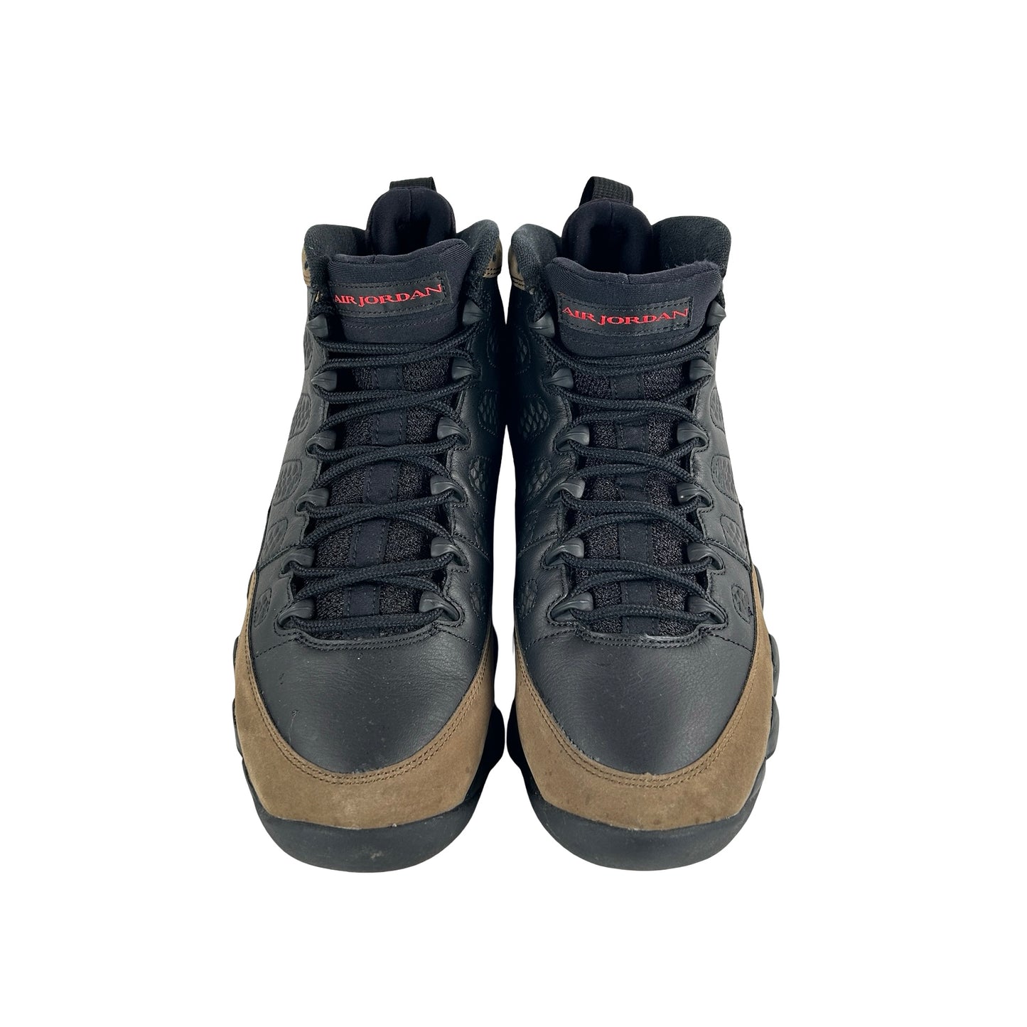 HV4794 030 Air Jordan 9 Retro Olive (2024) [USED] - 9.5 M (Used2) (No Box2)