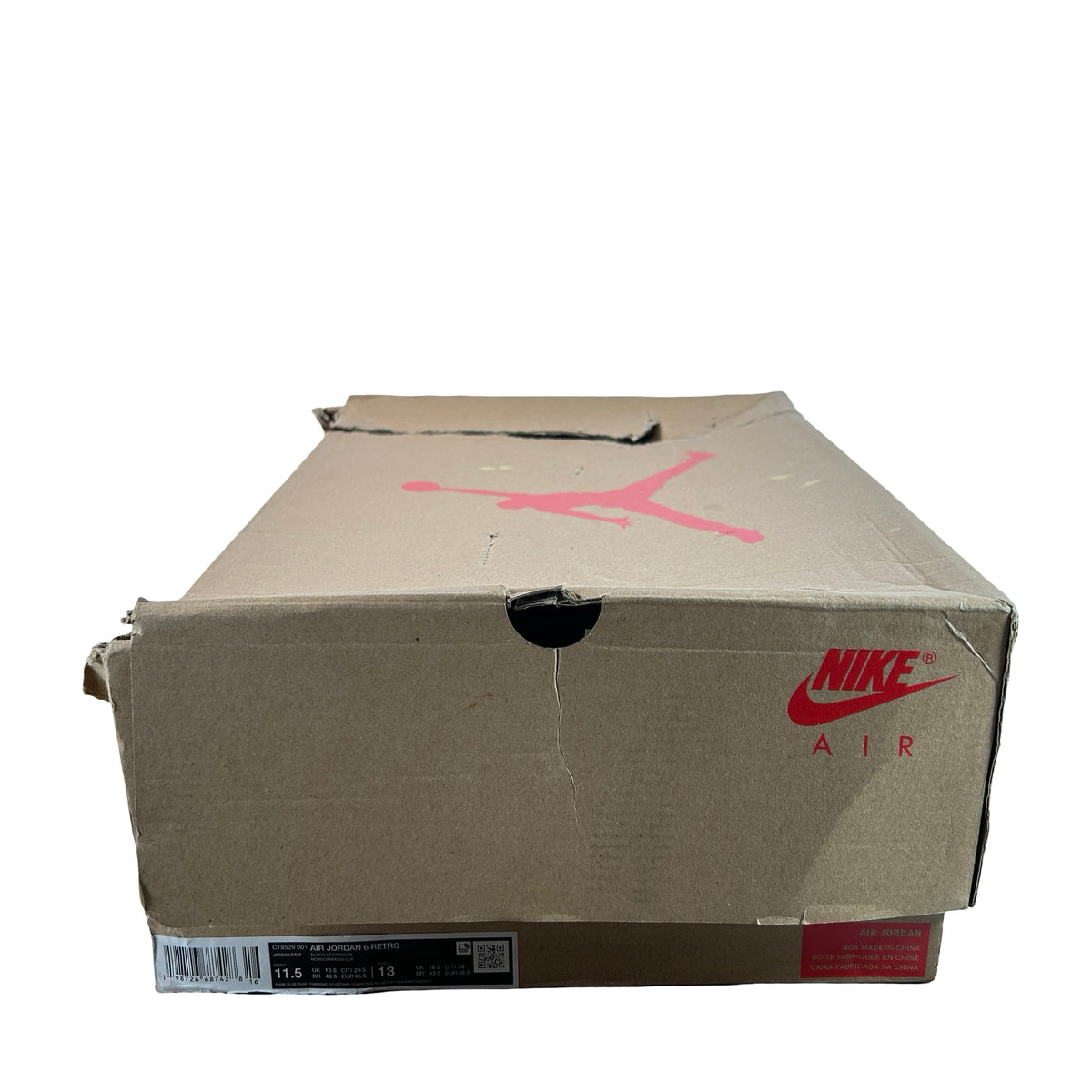 CT8529 001 Air Jordan 6 Retro Reverse Infrared Salesman (2026) [USED] - 11.5 M (Used)