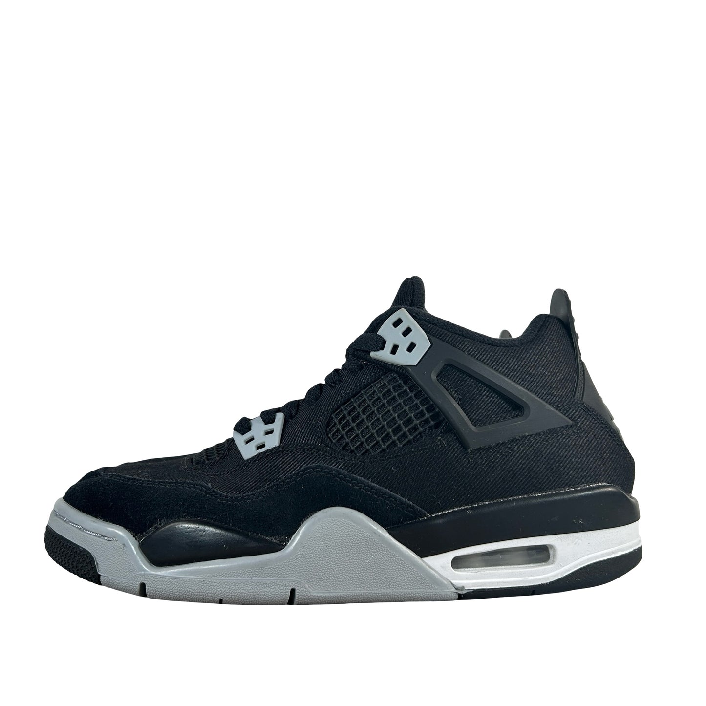 DV0553 006 Jordan 4 Retro Black Canvas GS [USED] - 7 Y (Used2)