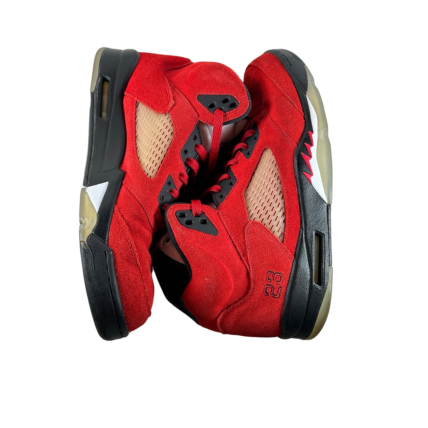 DD0587 600 Jordan 5 Raging Bull Red (2021) [USED] - 11 M (Used) (No Box)