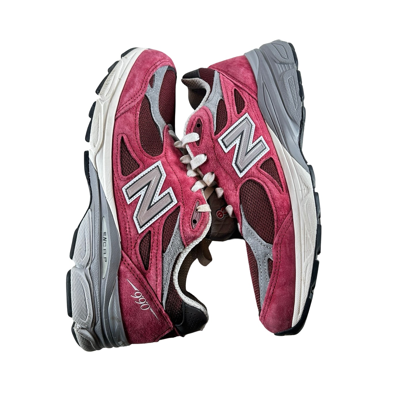M990TF3 New Balance 990v3 MiUSA Teddy Santis Scarlet [USED] - 9 M (Used)