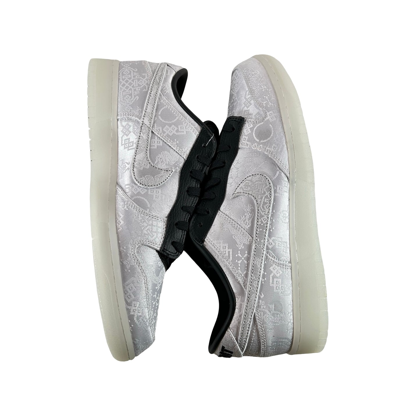 FN0315 110 Nike Dunk Low CLOT Fragment White [CONDITIONAL] - 13 M (Glue Stains)