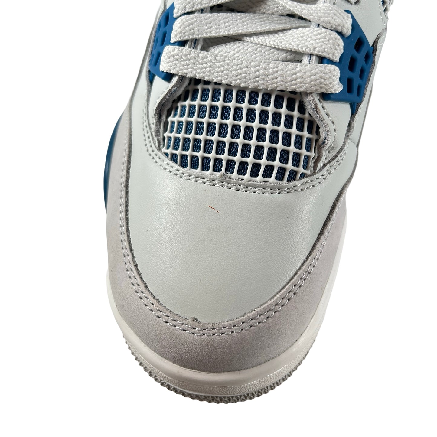 FV5029 141 Jordan 4 Retro Military Blue (2024) [CONDITIONAL] - 7.5 M (Mark on Right Toe Box)